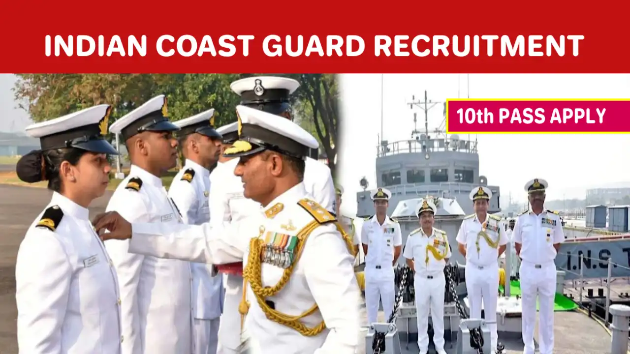 Indian Coast Guard Navik Recruitment 2025 for 10th Pass: Check Online Application Process Indian Coast Guard Recruitment 2025 for 10th Pass: Check Online Application Process