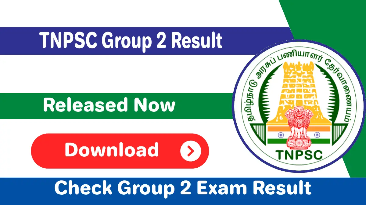 TNPSC Group 2 Result 2024 Tamil Nadu TNPSC Group 2 Prelims Exam Result TNPSC Group 2 Result 2024 Tamil Nadu TNPSC Group 2 Prelims Exam Result