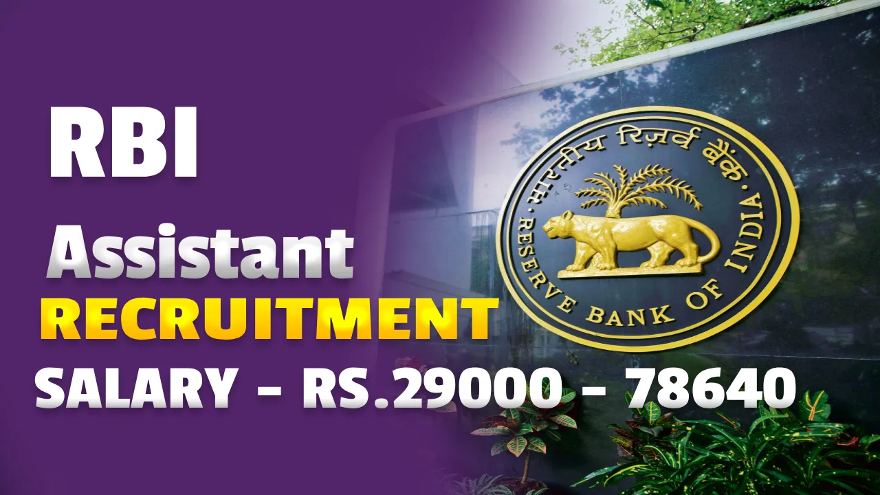 RBI Assistant Recruitment 2026 Notification Released, Apply Online for 650 Job Vacancies