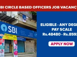 SBI CBO Recruitment 2025, Apply Online for Circle Based Officer Jobs