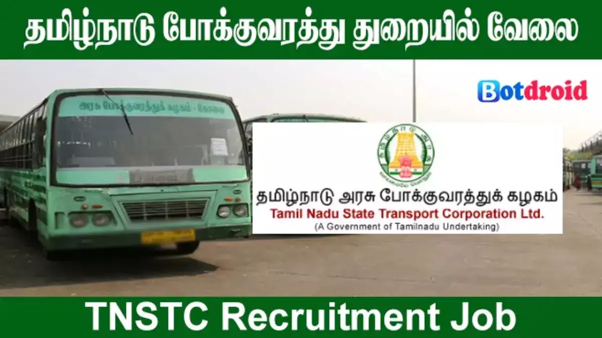 TNSTC-Recruitment TNSTC Recruitment 2024 Notification Out, Apply Online for TNSTC Job Vacancies