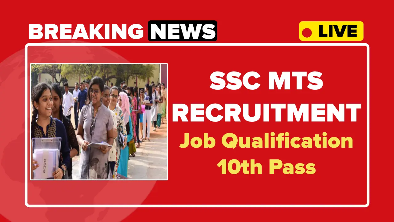 SSC MTS Recruitment 2025 Notification Out, Apply Online for MTS, Havaldar Vacancy SSC MTS Recruitment 2025 Notification Out, Apply Online for MTS, Havaldar Vacancy