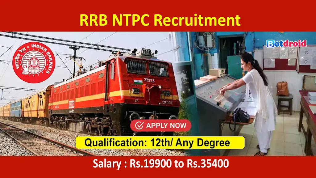 RRB NTPC Recruitment 2024, Apply Online for Railway NTPC Jobs