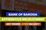 Bank of Baroda Apprentice Recruitment 2025 Online Application Starts Now