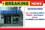 Indian Overseas Bank LBO Recruitment 2025, Apply Online for 400 IOB Post