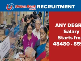 Union Bank of India SO Recruitment 2025, Easy Steps to Apply Online