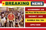 SSC Phase 13 Recruitment 2025, Apply Online for Phase XIII SSC Jobs