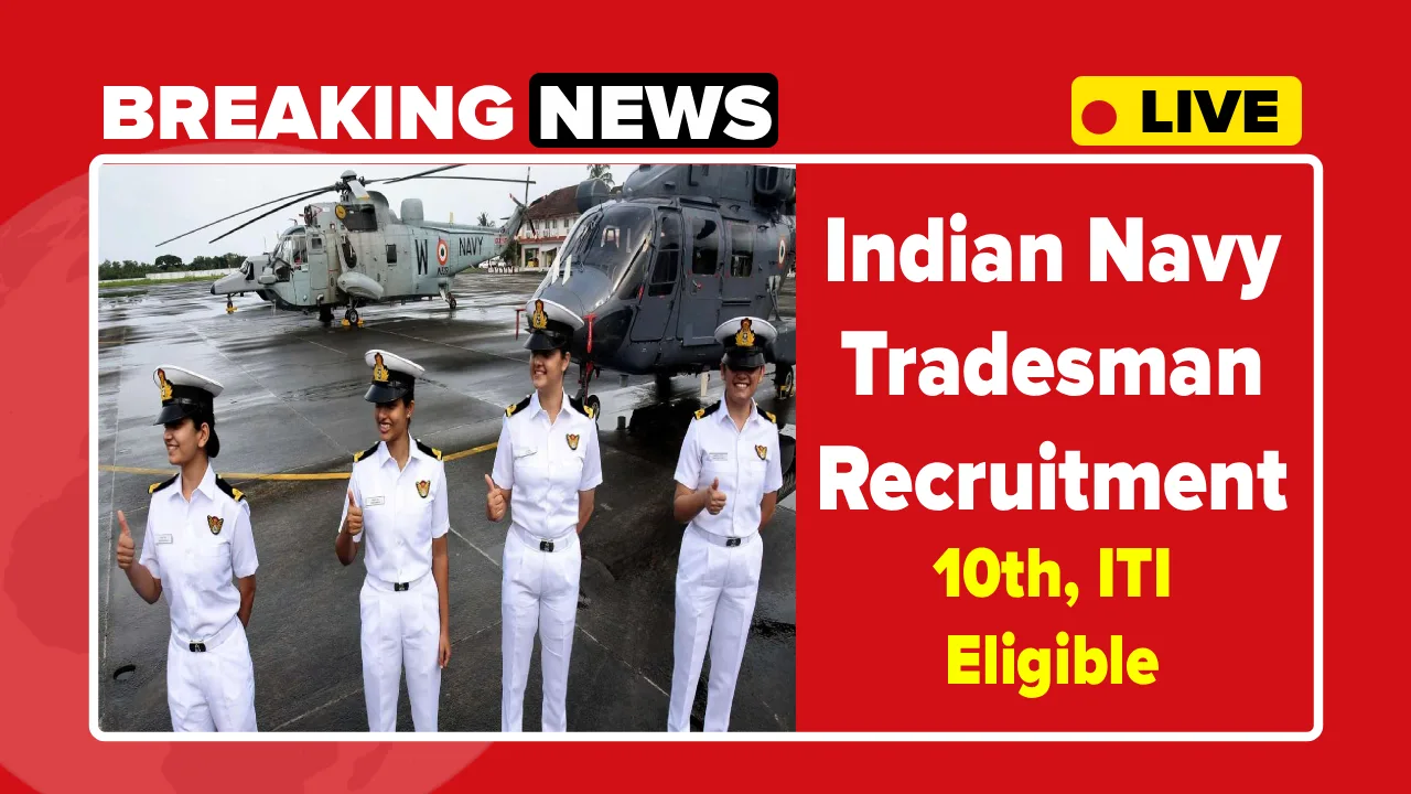 Indian Navy Tradesman Skilled Recruitment 2025, Apply Online for Civilian Jobs