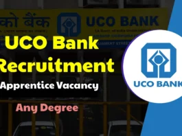 UCO Bank Apprentice Recruitment 2025 Announced, Apply for 532 Vacancies