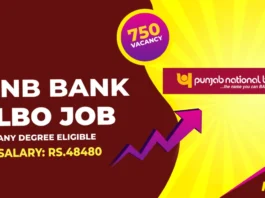 Punjab National Bank LBO Recruitment 2025, Apply for Local Bank Officer Vacancy