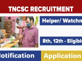 TNCSC Thanjavur Recruitment 2025 Now Out, Apply for Ration Shop Assistant Posts