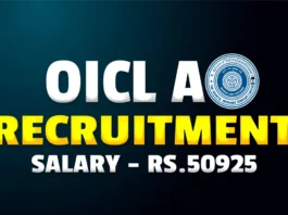 OICL AO Recruitment 2025, Apply Online for Oriental Insurance Company Jobs