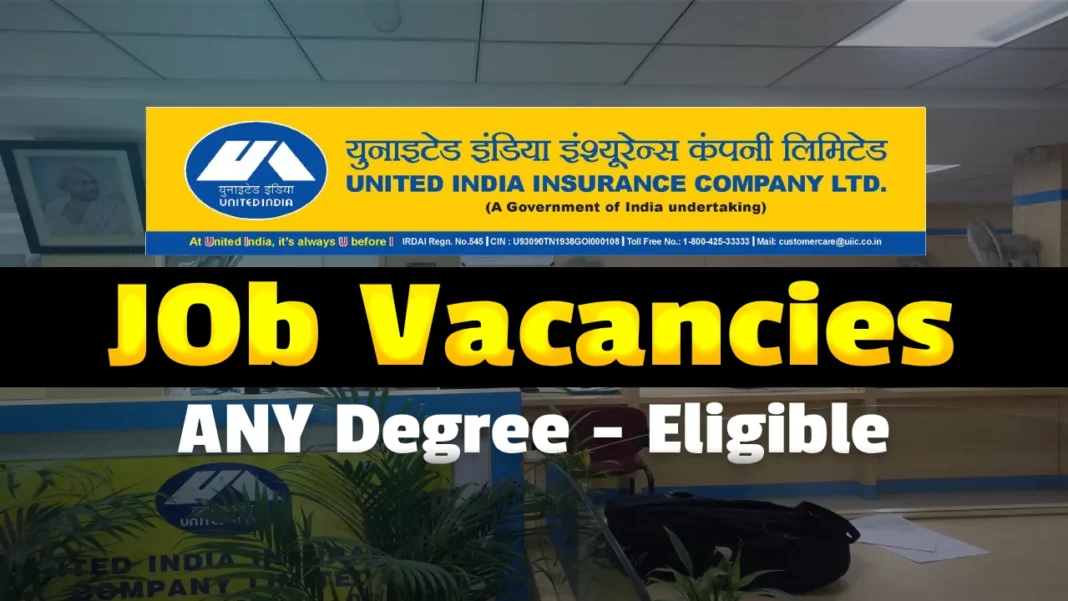 UIIC Apprentice Recruitment 2026, Apply Online for United India Insurance Post