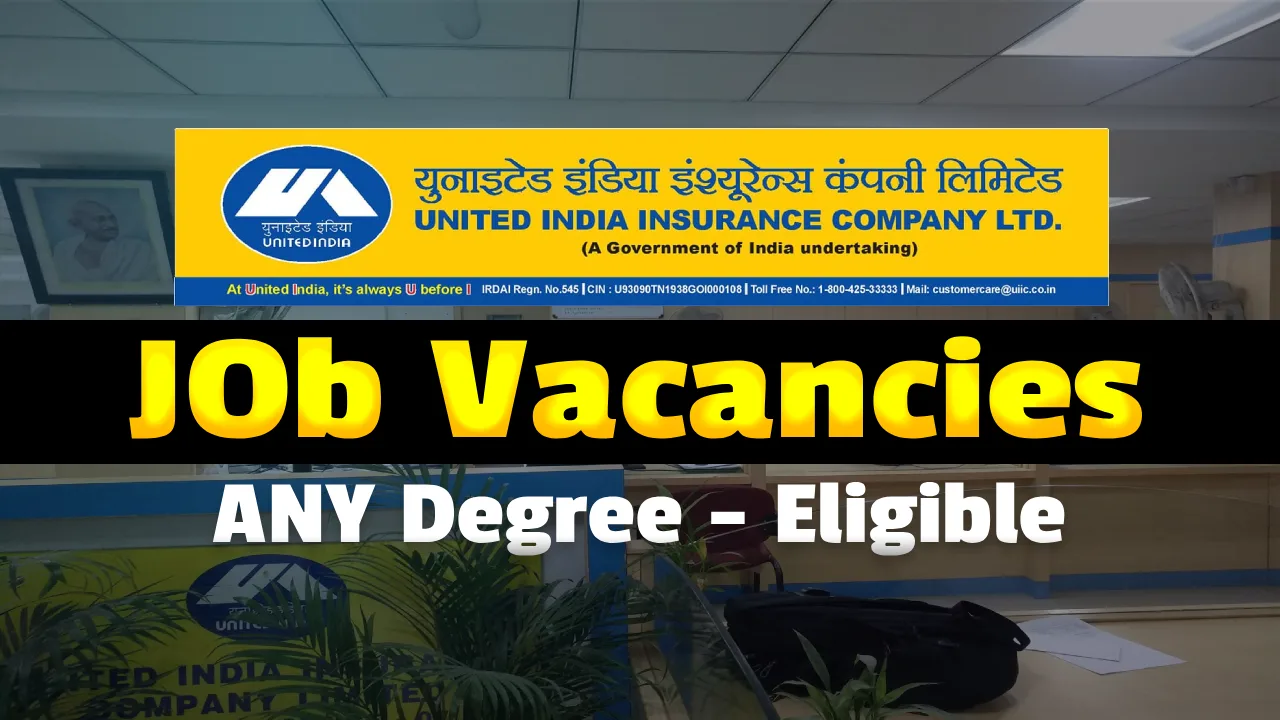 UIIC Apprentice Recruitment 2026, Apply Online for United India Insurance Post