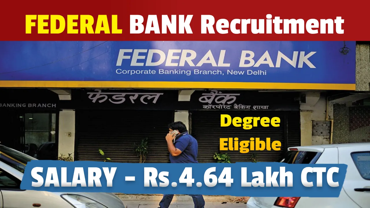 Federal Bank Associate Officer Recruitment 2026 Notification and Online Application Active