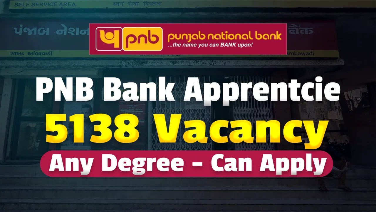 Punjab National Bank Apprentice Recruitment 2026 Application Opens Today for 5138 Posts