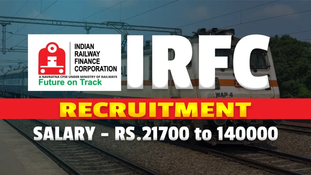 IRFC Recruitment 2026, Apply Online for Indian Railway Finance Corporation Job Vacancies