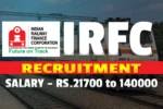 IRFC Recruitment 2026, Apply Online for Indian Railway Finance Corporation Job Vacancies