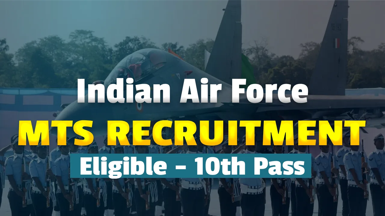 Indian Air Force MTS Recruitment 2026, Apply for Group C IAF Job